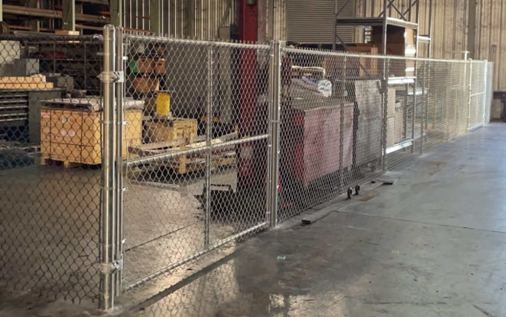 Taylor County Fence Co Kentucky Commercial Indoor Chain Link Fence Services