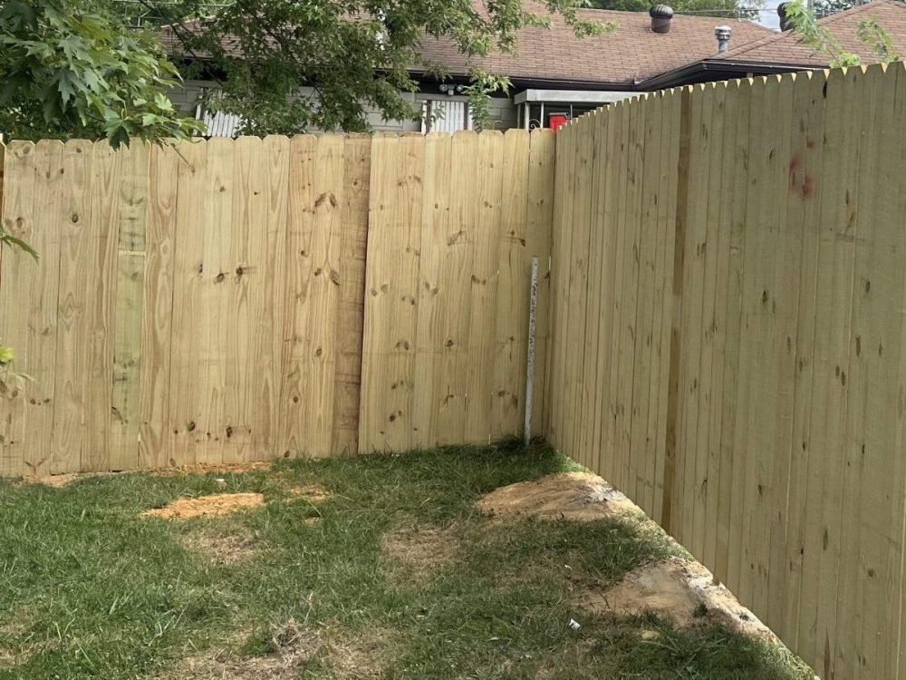 Taylor County Fence Co. Residential Wood Fencing 12